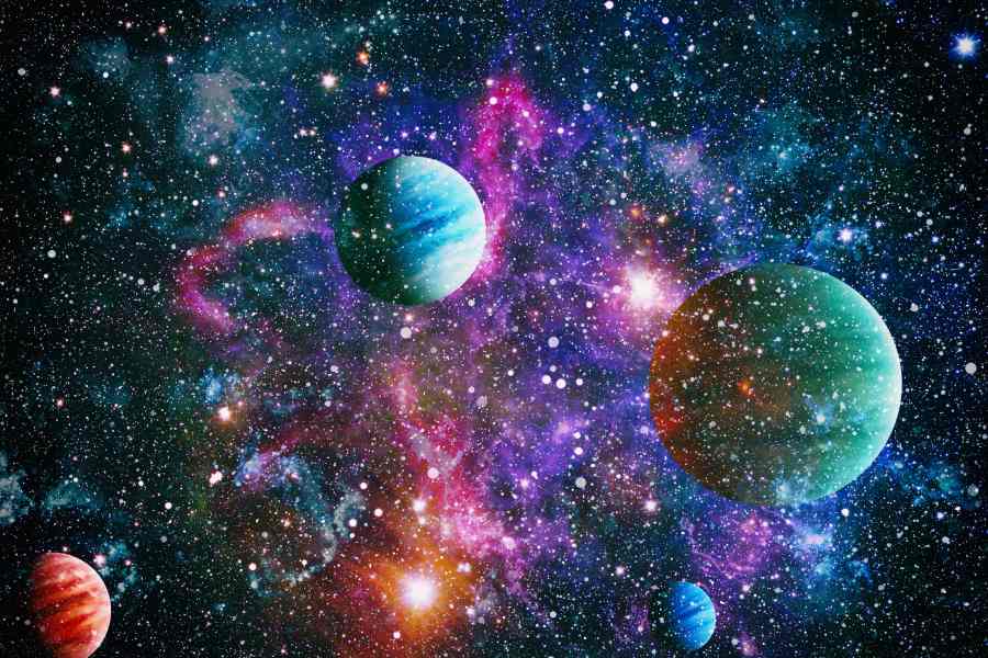 Картина на холсте Космос, арт hd1658001