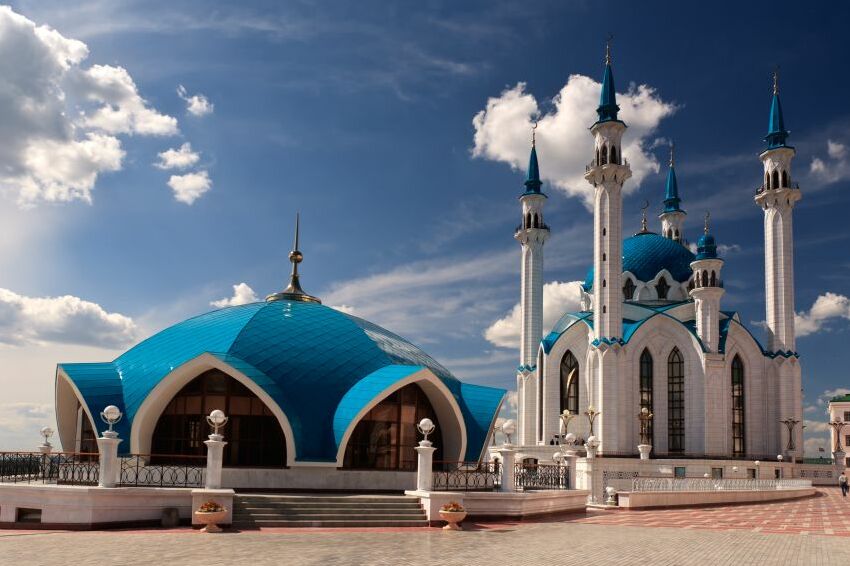Картина на холсте Мечеть Кул-Шариф, арт hd0444501