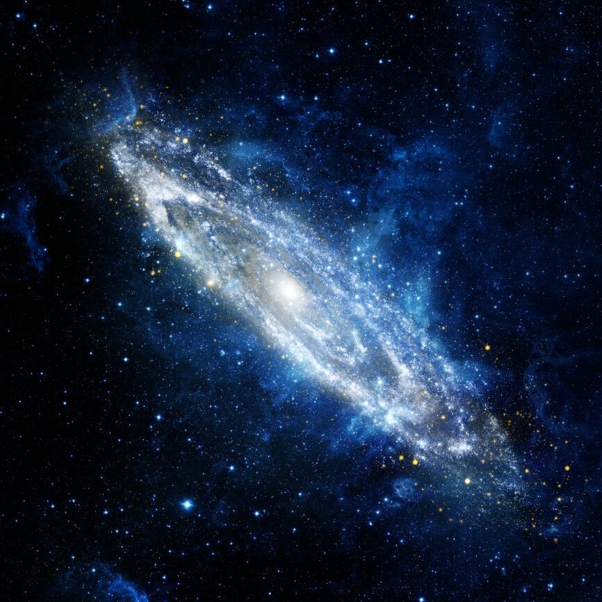 Картина на холсте Галактика, арт hd1598001