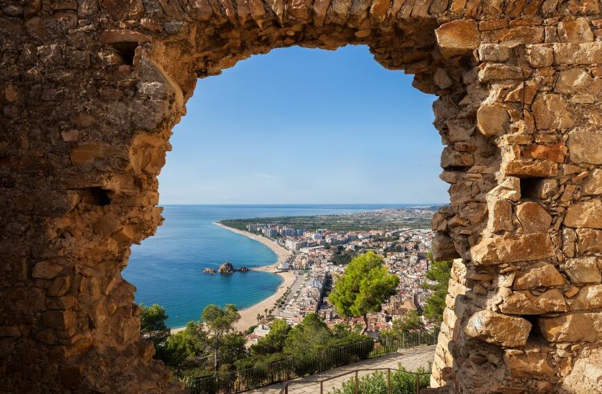 Картина на холсте Вид на море, арт hd1557301