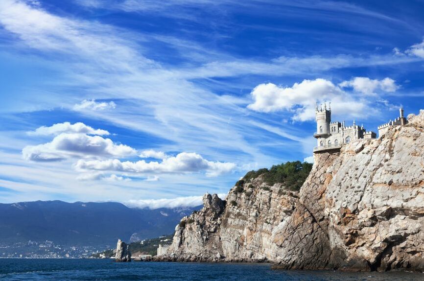 Картина на холсте Горы и море, арт hd1528001