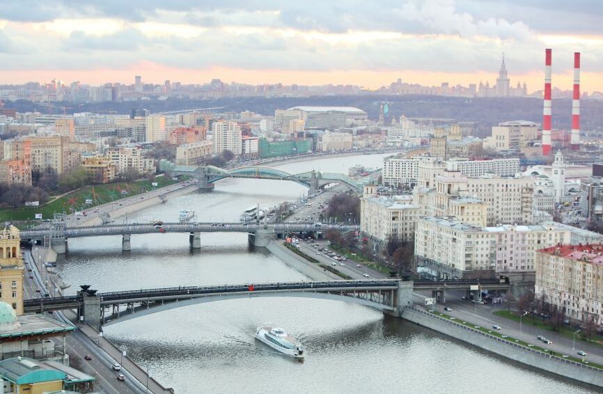 Картина на холсте Москва, арт hd1524901