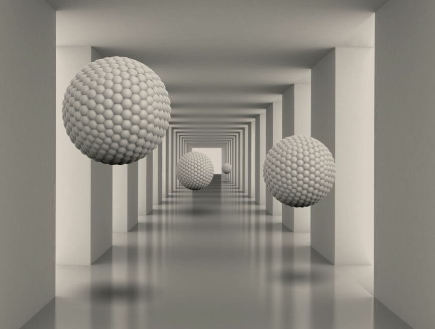 Картина на холсте 3D Шары, арт hd1509301